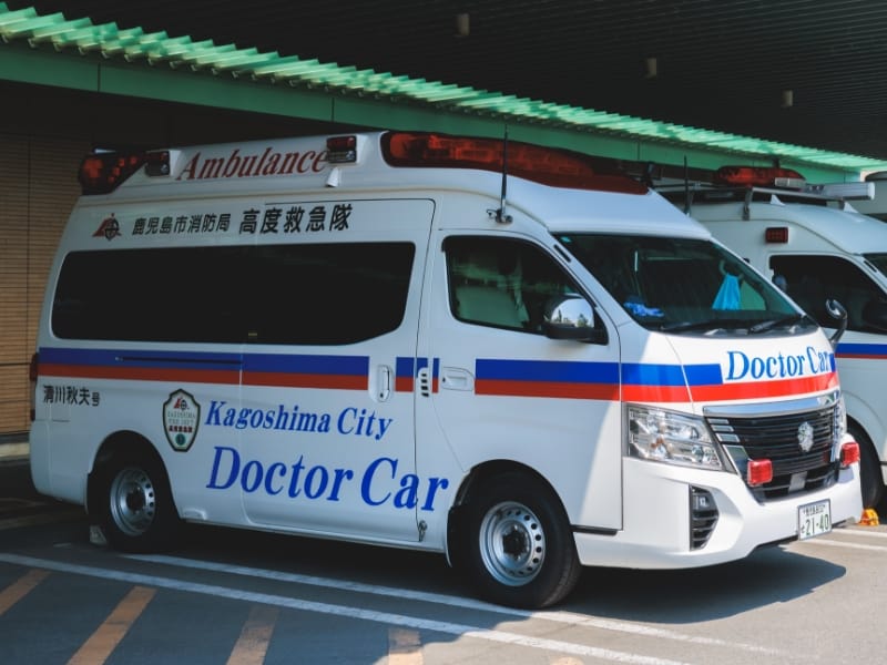 鹿児島市立病院のドクターカー
